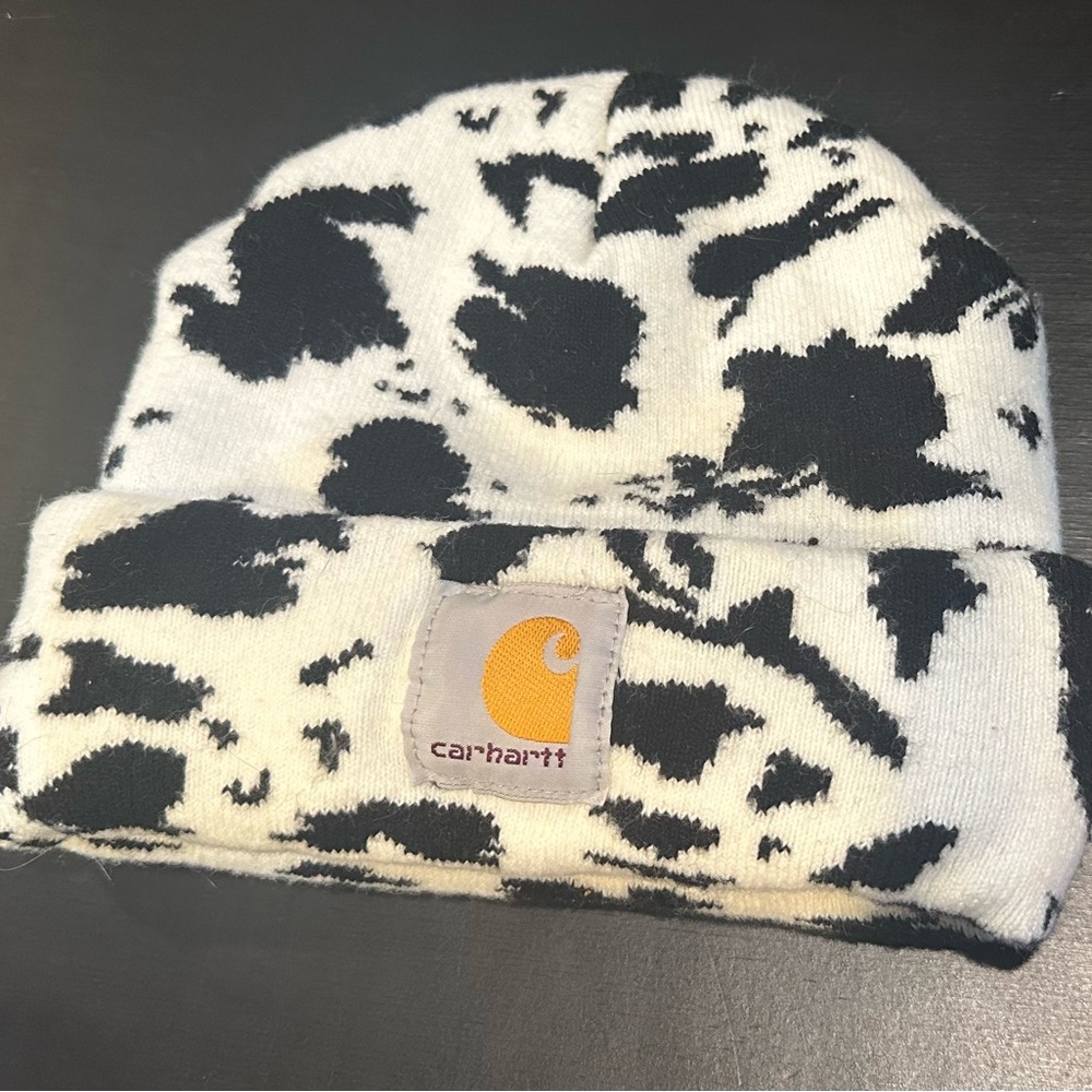 Carhartt Kids Cow Print Beanie
